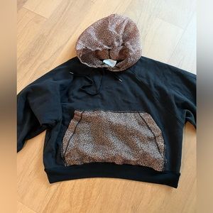 Selkie hoodie sweatshirt black size XS